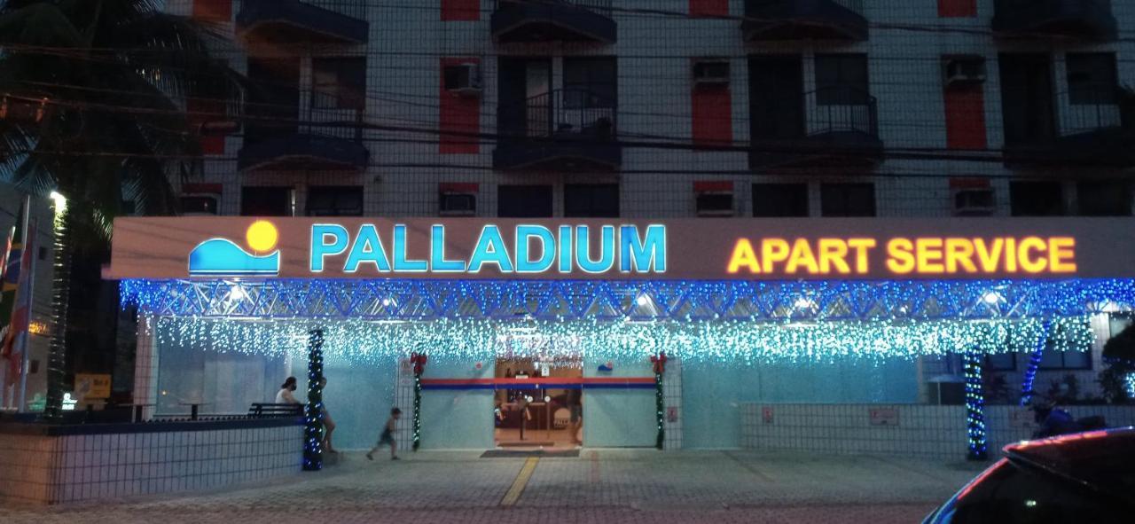 Apartamento tipo Flat Palladium Service São Vicente Exterior foto