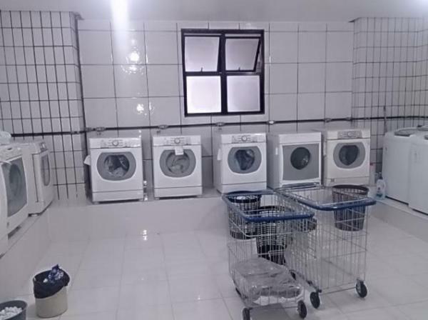 Apartamento tipo Flat Palladium Service São Vicente Exterior foto